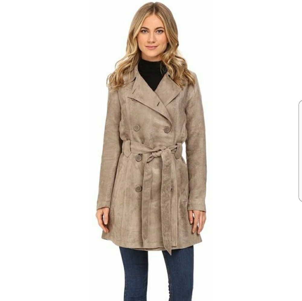 BB Dakota Wool Wrap Tie Coat